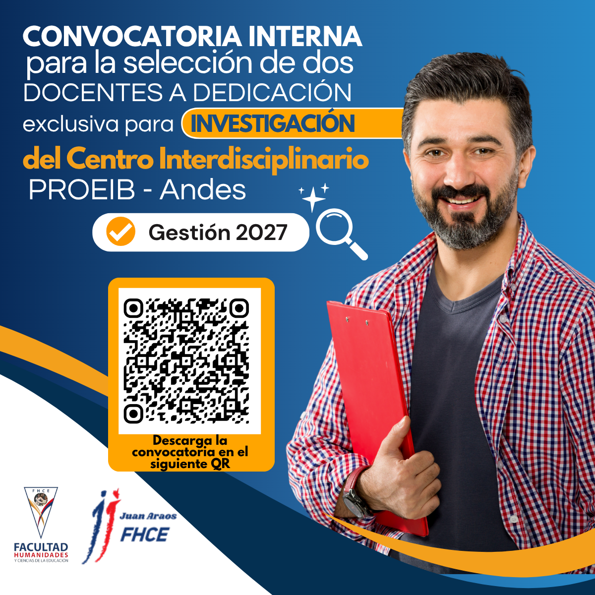 Convocatoria interna para el Centro Interdisciplinario PROEIB - Andes